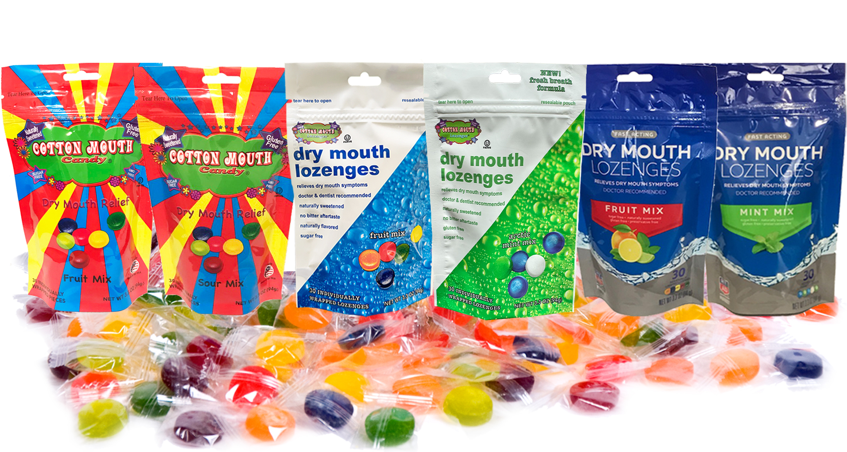 CMC FM SM CML FM MM RA FM MM Bags With Candy Pile